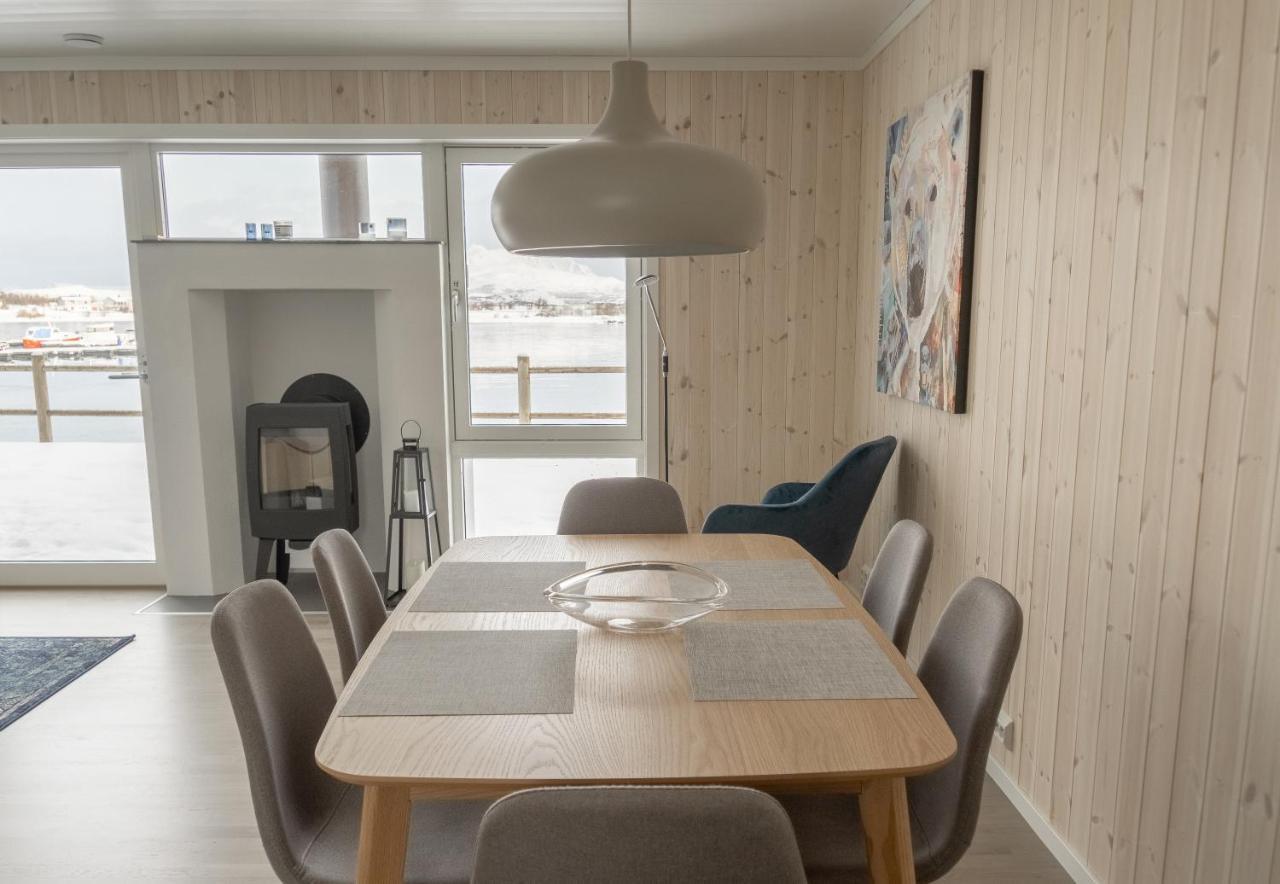 Brand New Nappstraumen Seaview Cabin Villa Gravdal  Kültér fotó