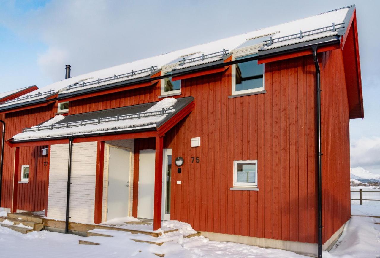 Brand New Nappstraumen Seaview Cabin Villa Gravdal  Kültér fotó