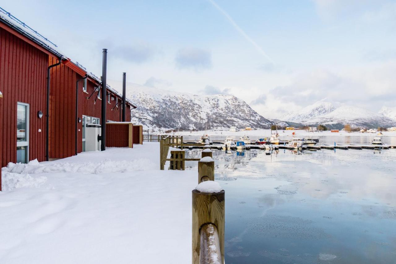 Brand New Nappstraumen Seaview Cabin Villa Gravdal  Kültér fotó