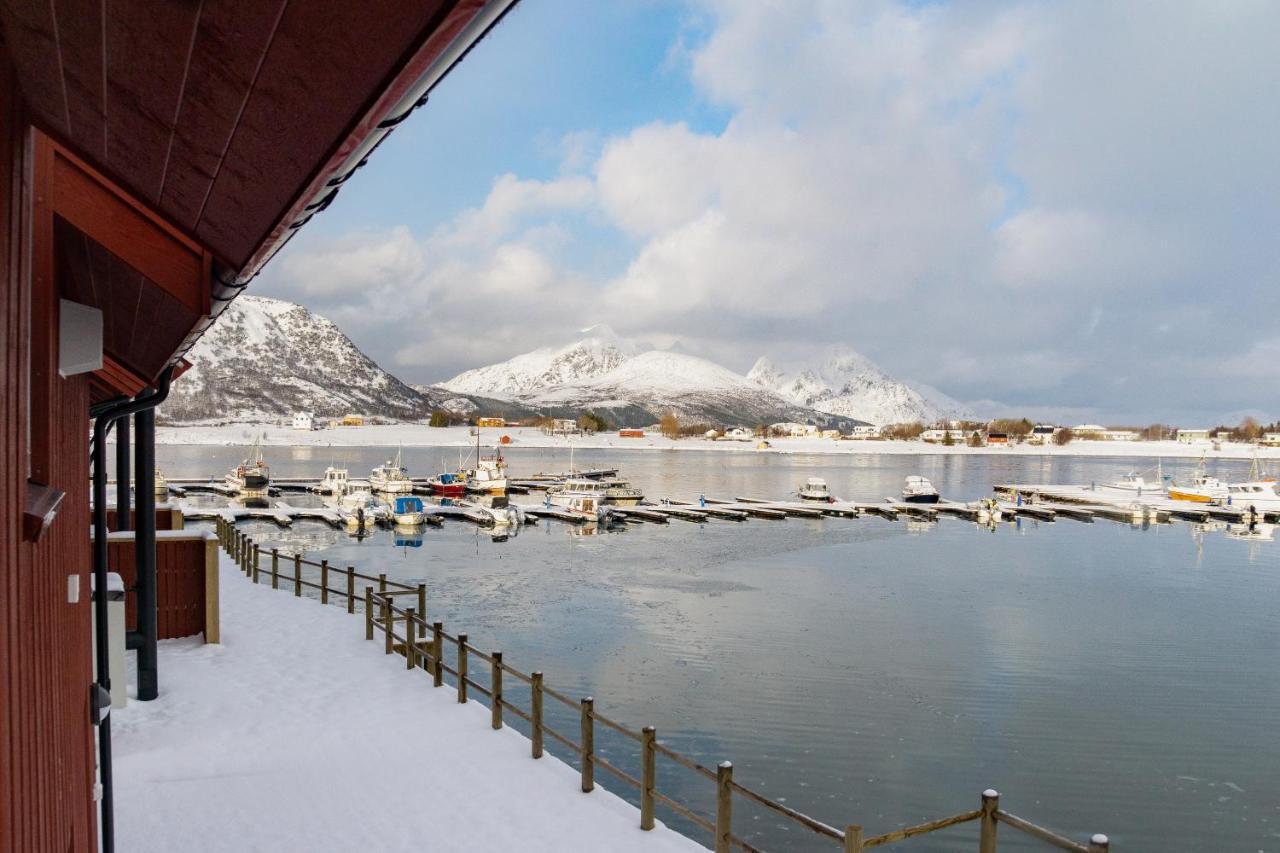 Brand New Nappstraumen Seaview Cabin Villa Gravdal  Kültér fotó