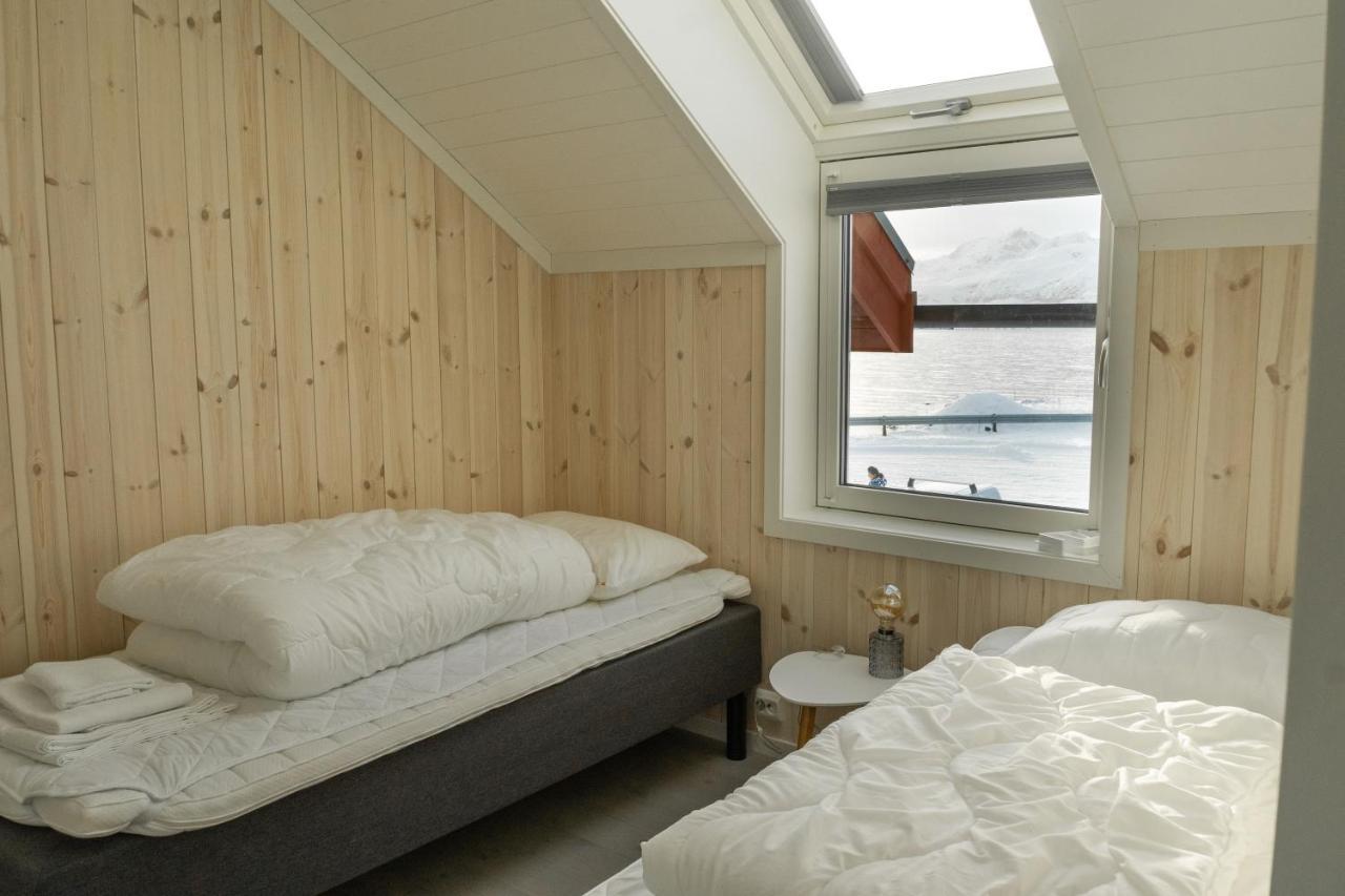 Brand New Nappstraumen Seaview Cabin Villa Gravdal  Kültér fotó